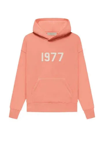 Fear of God Essentials Kids Hoodie 'Coral'