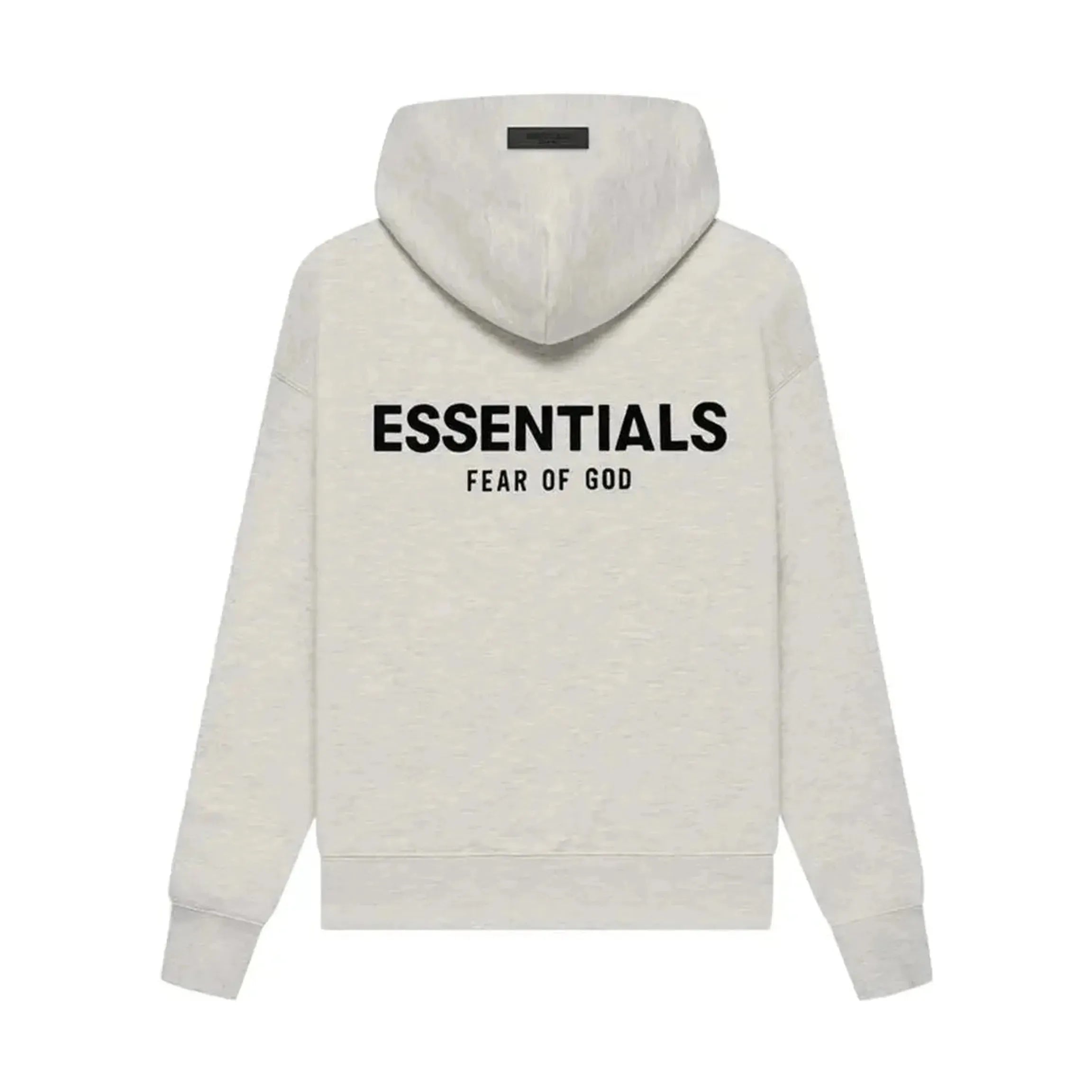 Fear of God Essentials Kids Pullover Hoodie Light Oatmeal