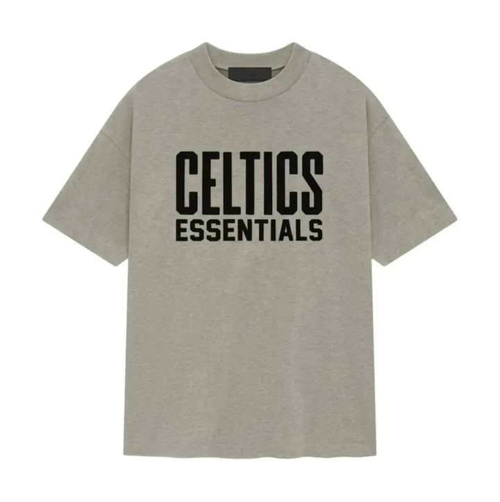 Fear of God Essentials NBA Celtics Tee Warm Heather