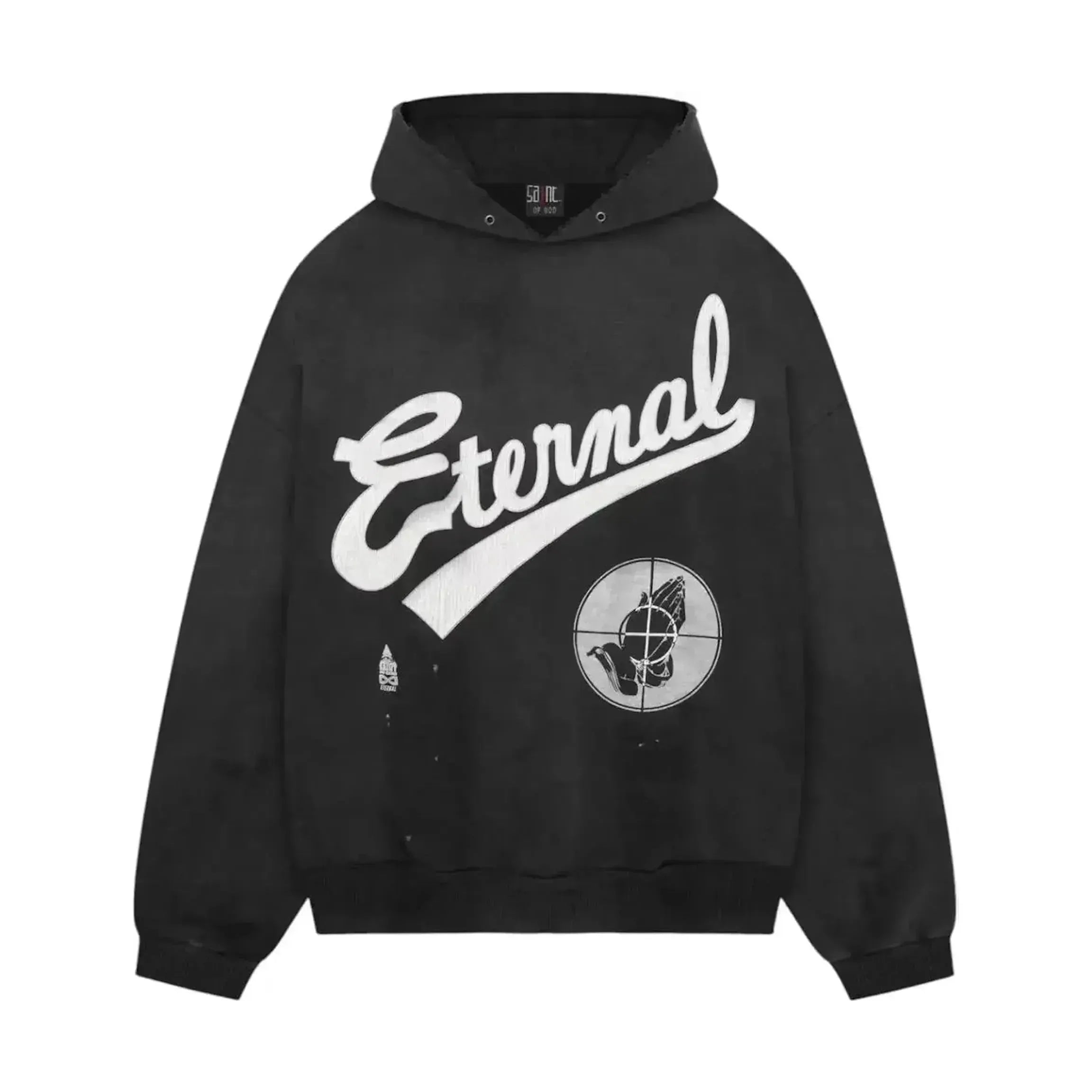 Fear of god x Saint Mxxxxxx Hoodie Black