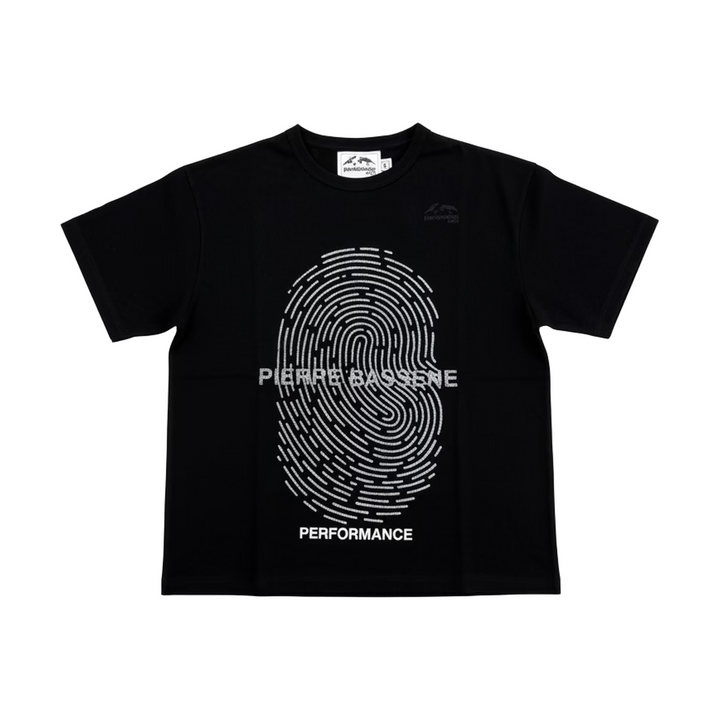 GLITTA Fingerprint T-shirt - Black (2025)