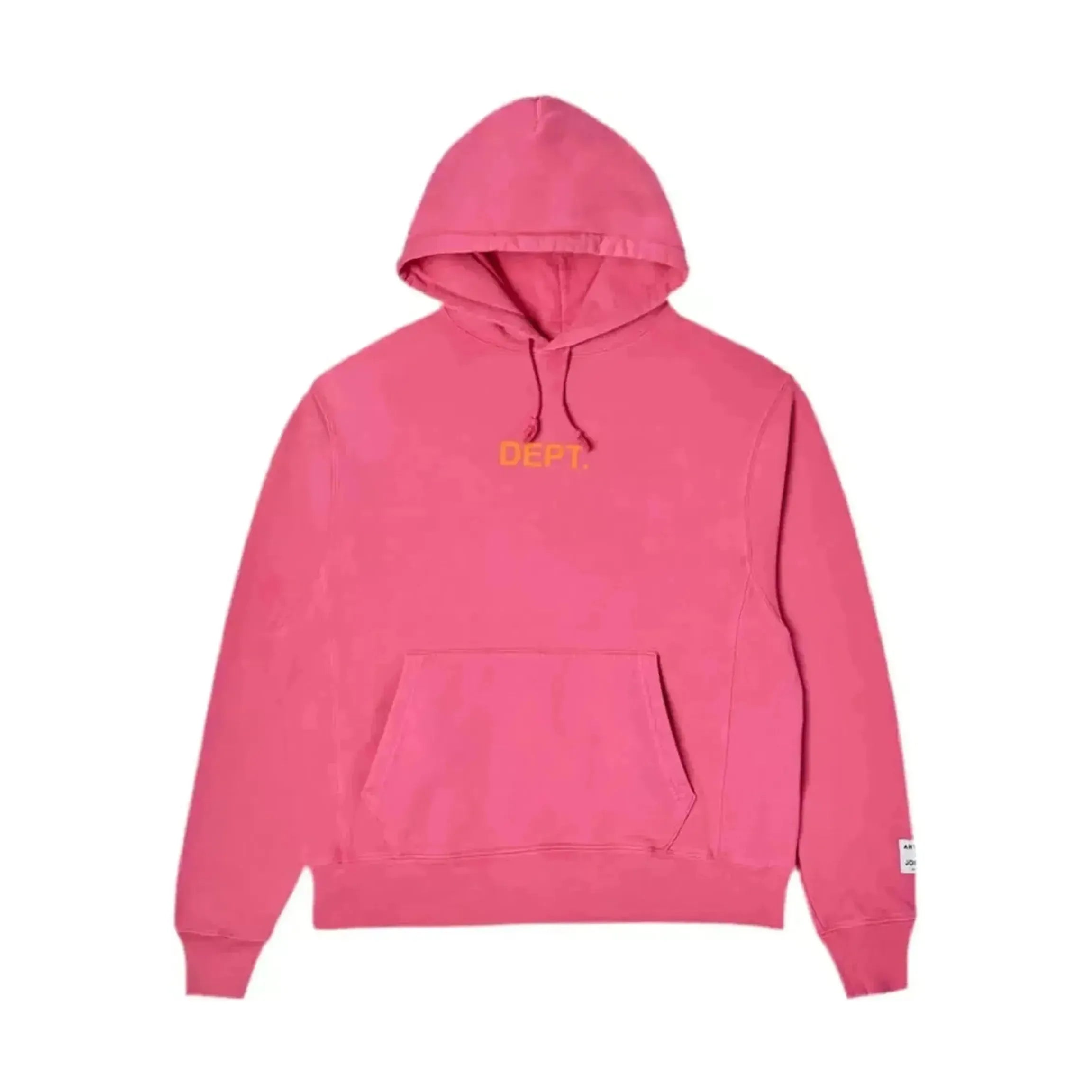 Gallery Dept Logo Hoodie Flo Pink