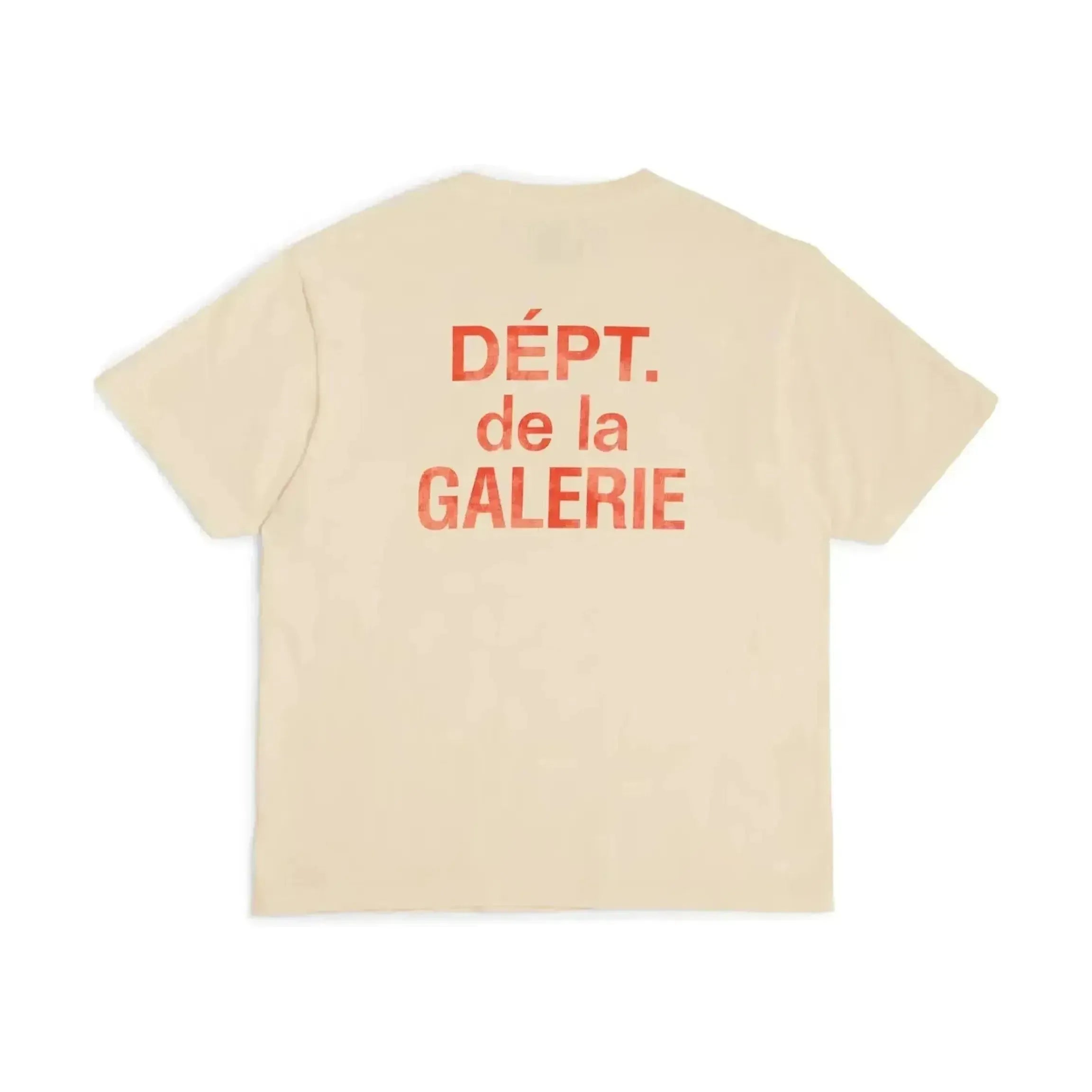 Gallery Dept. French T-Shirt Beige Orange