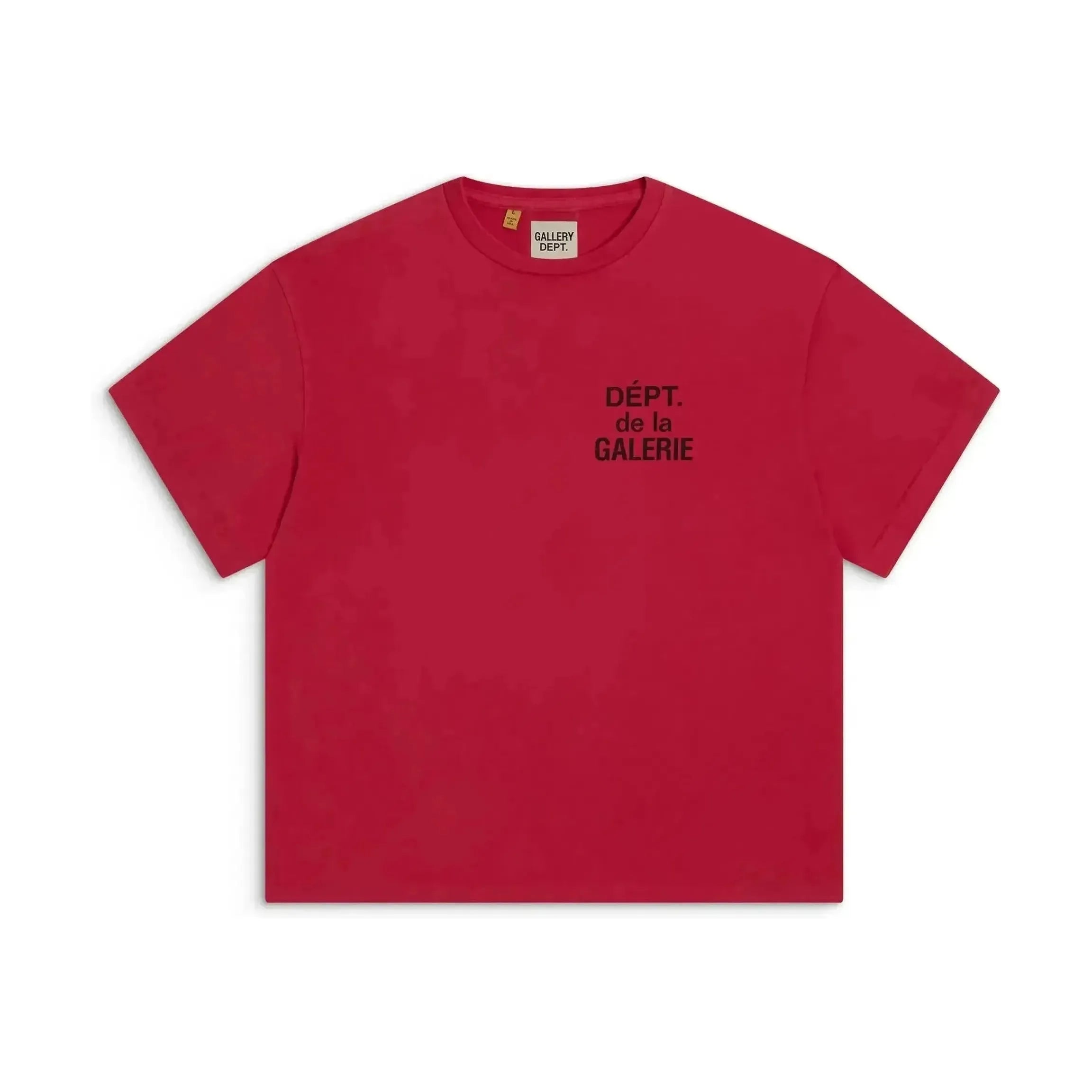 Gallery Dept. French T-Shirt Red