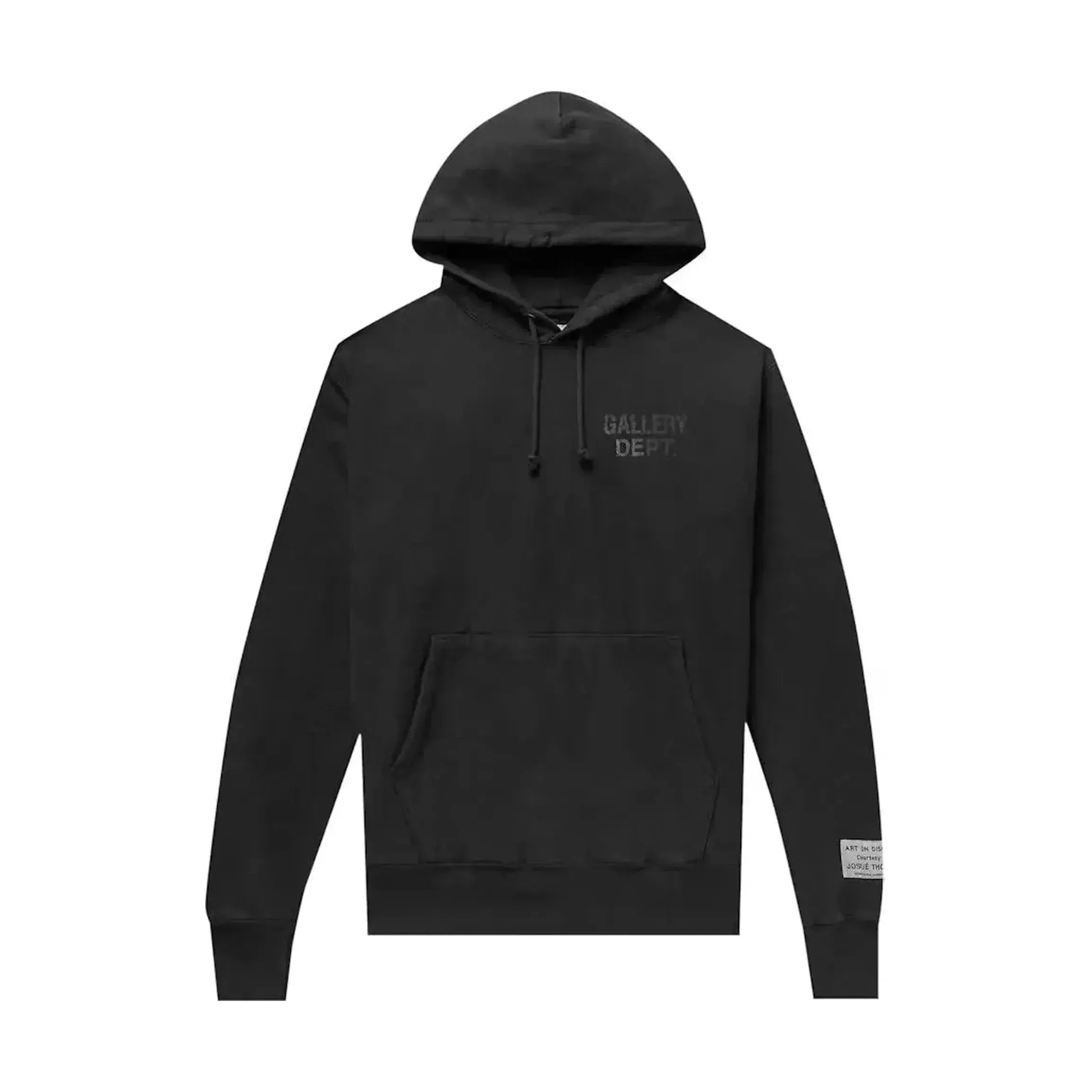 Gallery Dept. Souvenir Logo Hoodie Black