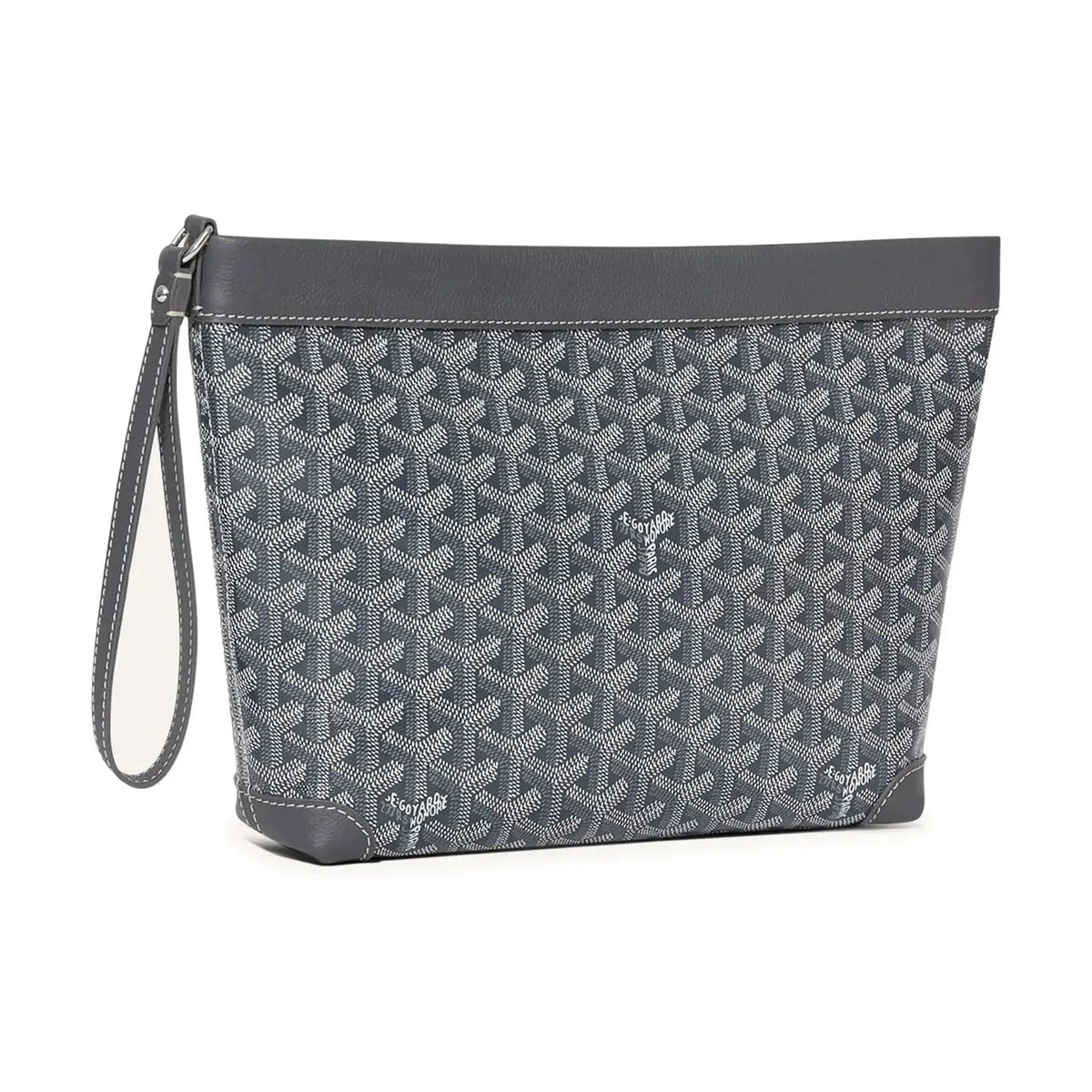 Goyard Conti Grey Pouch