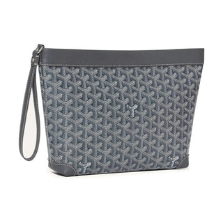 Goyard Conti Grey Pouch