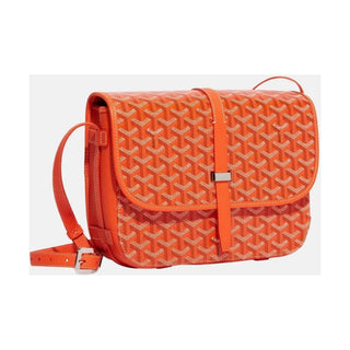 Goyard Orange Belvedere MM Messenger Bag