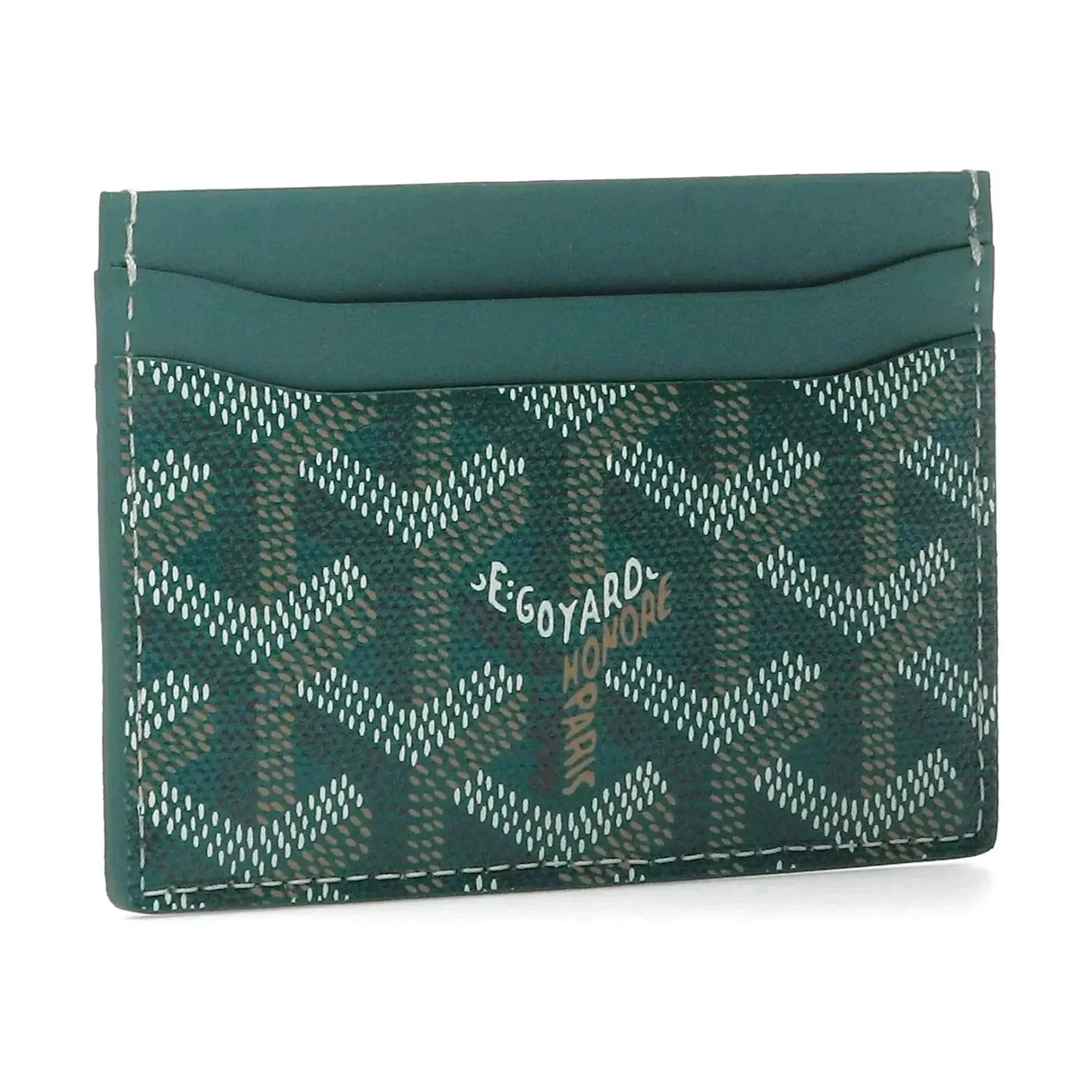 Goyard Saint-Sulpice Card Wallet Green