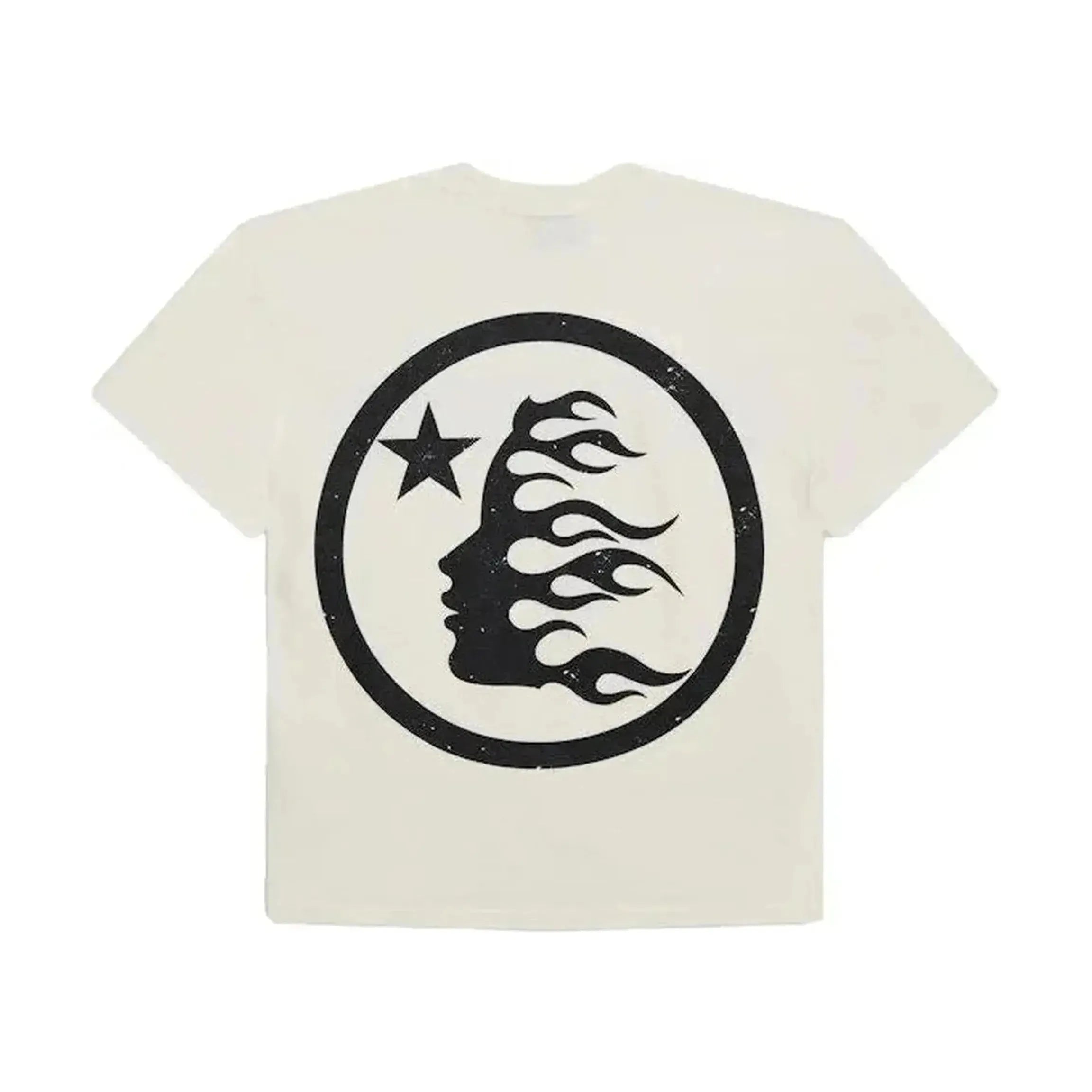 Hellstar Classic T-shirt White/Black (Gel Print)