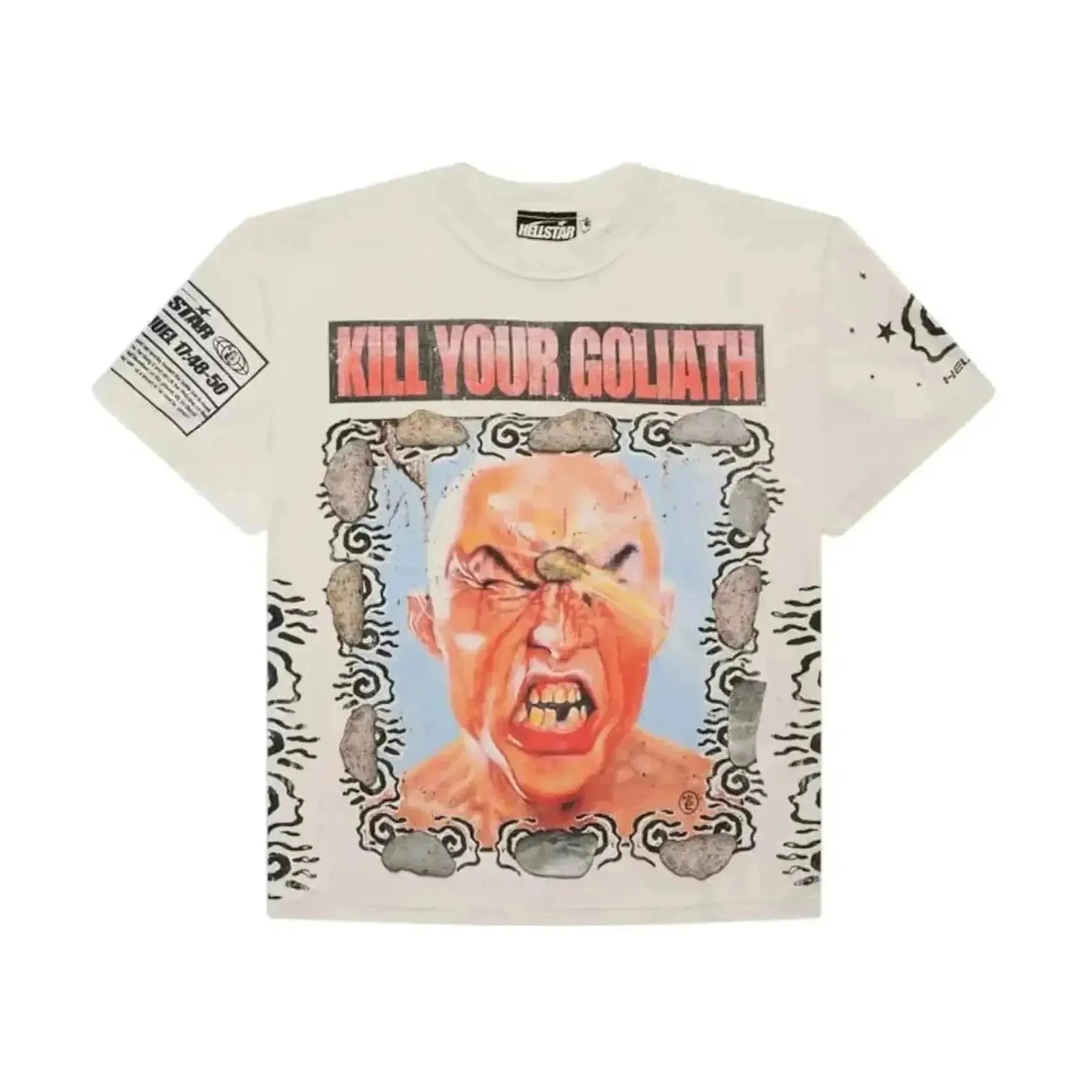 Hellstar Kill Your Goliath T-Shirt White