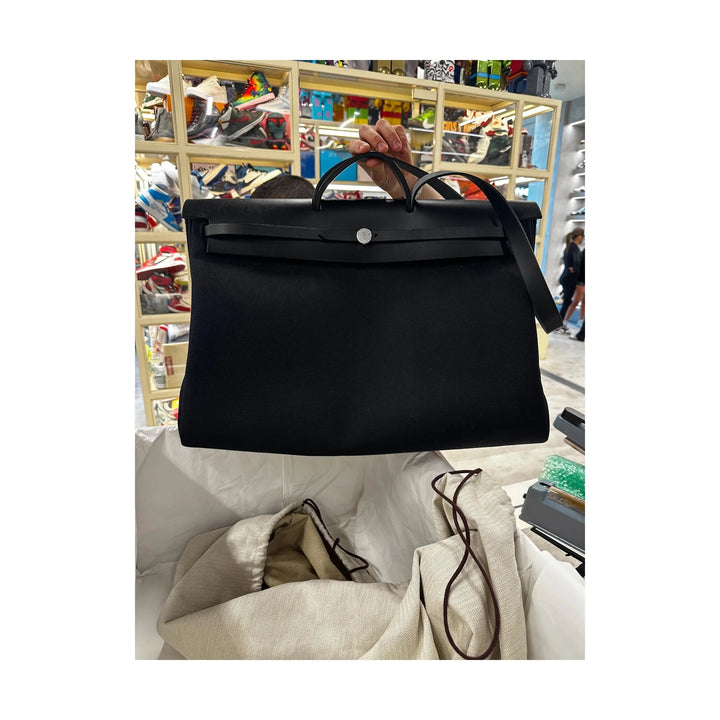 Hermes Herbag Zip cabine Black
