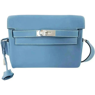 Hermes Kelly Messenger PM Evercolour New Blue Jean PHW