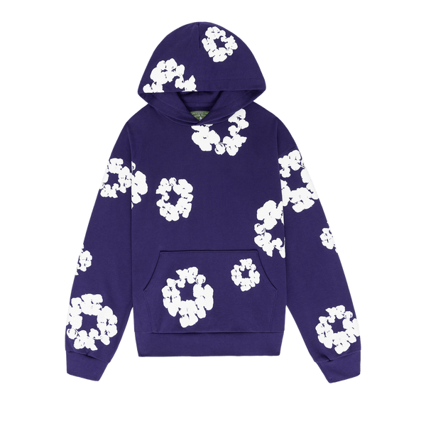 Denim Tears Cotton Wreath Sweatshirt Purple