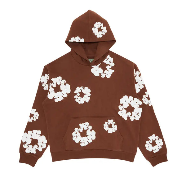 Denim Tears Cotton Wreath Sweatshirt Brown