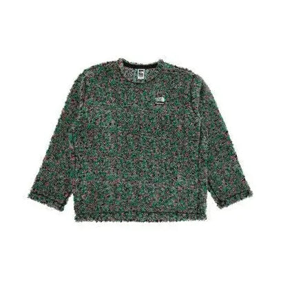 Supreme x The North Face High Pile Fleece Long-Sleeve Top 'Multicolor