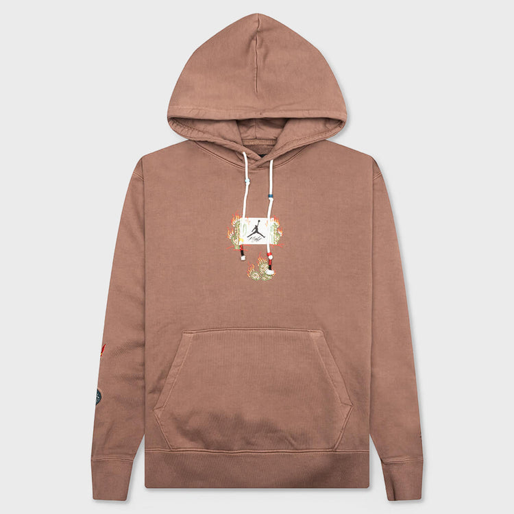 JORDAN X TRAVIS SCOTT HOODIE - ARCHEO BROWN