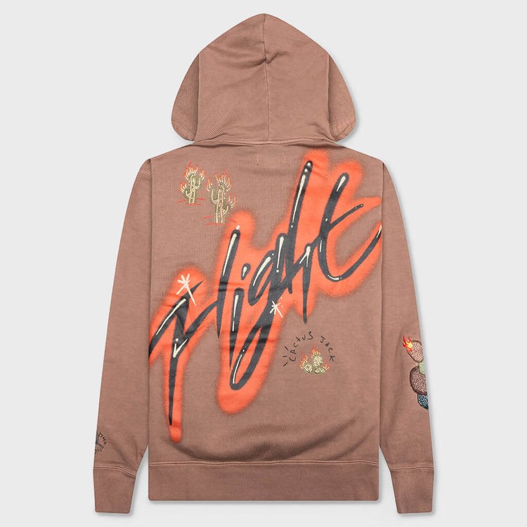 JORDAN X TRAVIS SCOTT HOODIE - ARCHEO BROWN