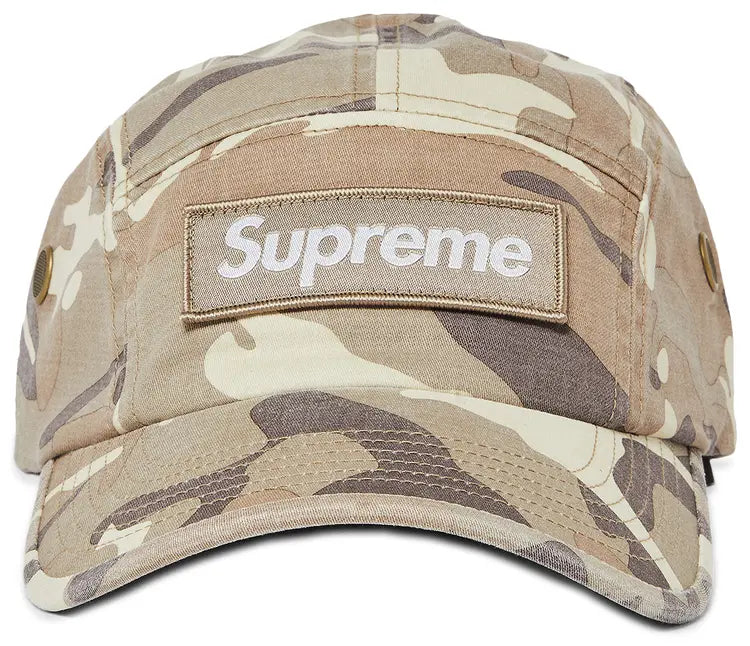 Supreme Military Camp Cap 'Stone Camo