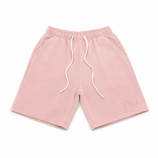 SAINT Fleece Shorts Salmon-PNK