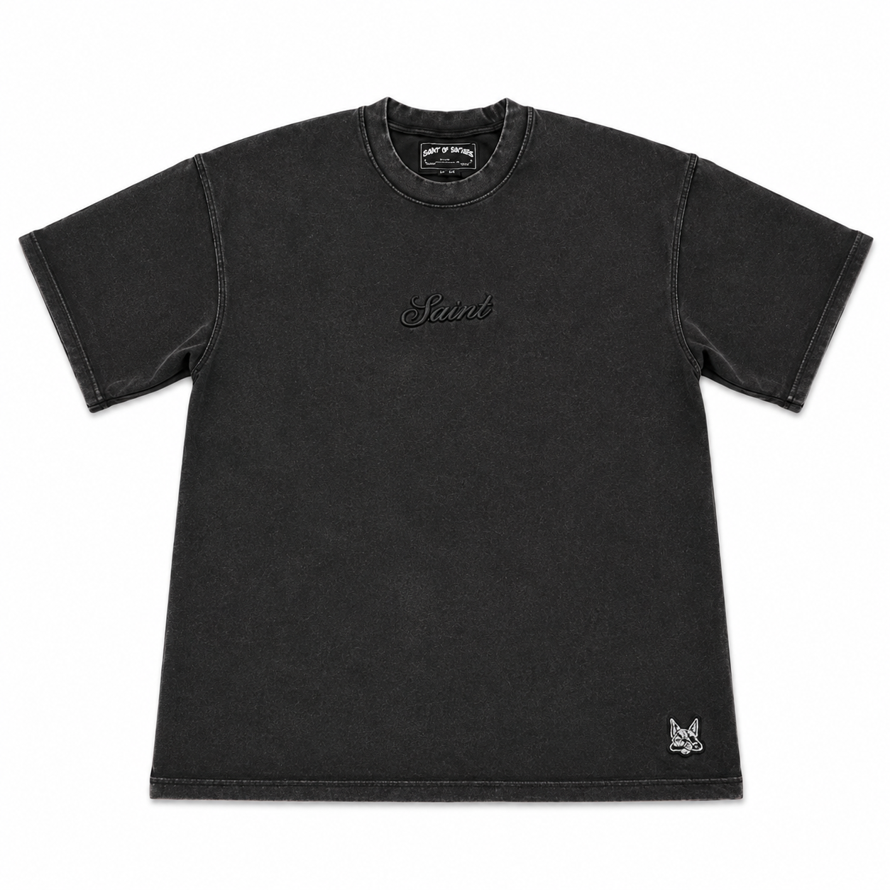 SAINT Piqué T-Shirt Black