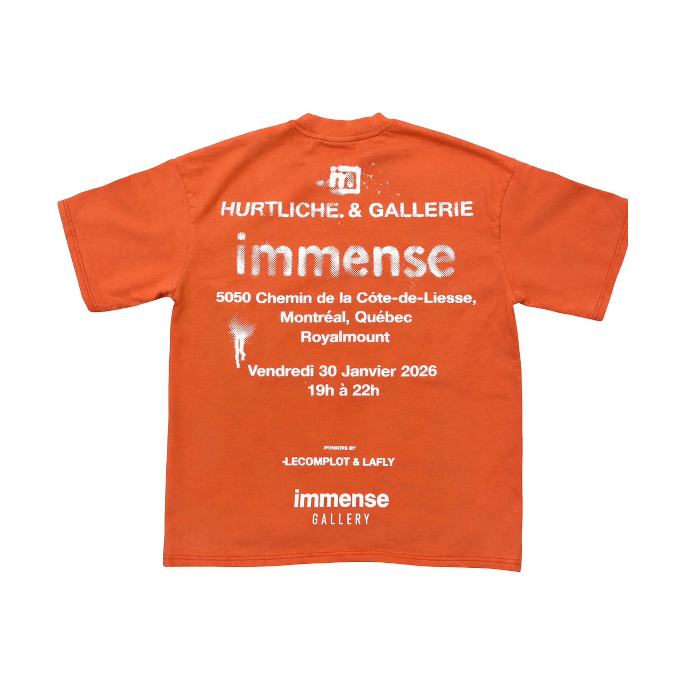 IMMENSE X Hurtliche T-Shirt Orange