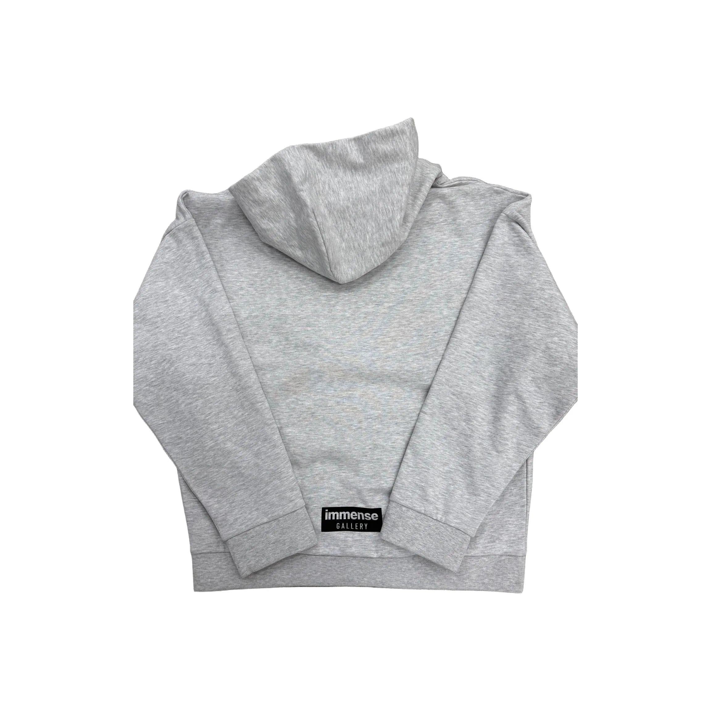 Immense Gallery Varsity Hoodie Grey