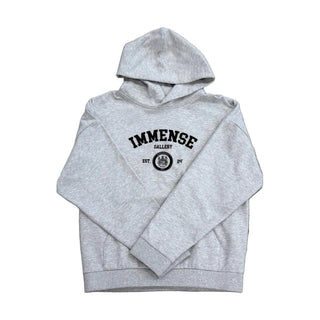Immense Gallery Varsity Hoodie Grey