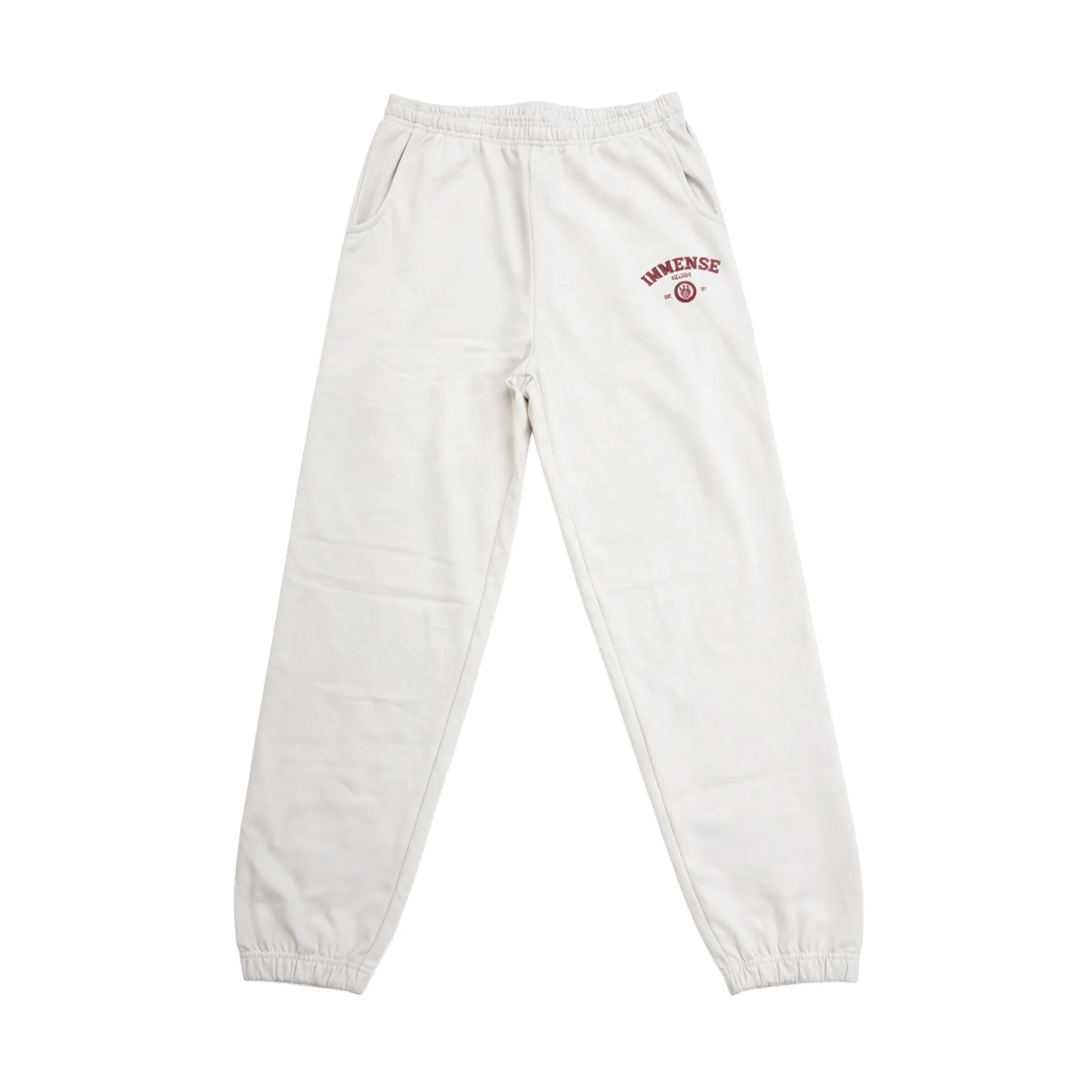Immense Gallery Varsity Sweatpants Beige