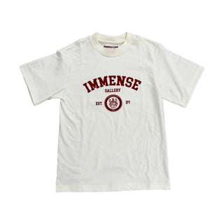Immense Gallery Varsity Tee Cream