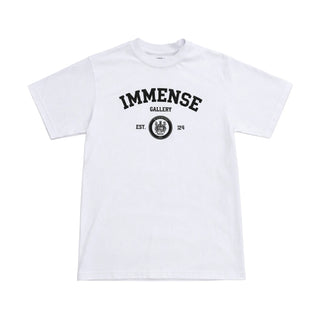 Immense Gallery Varsity Tee White