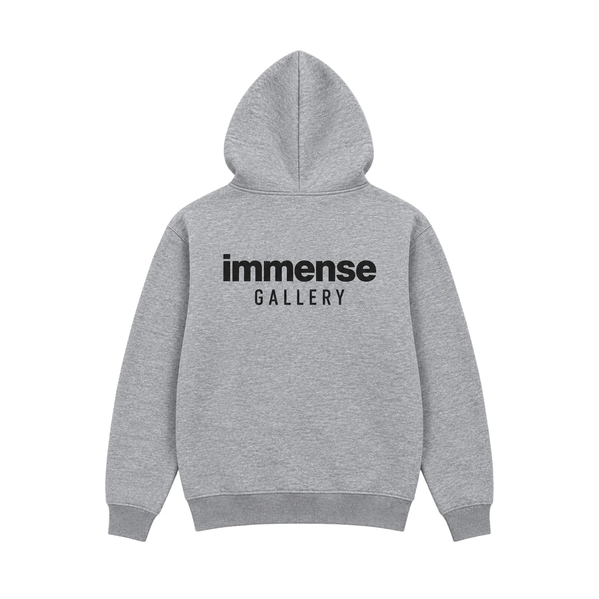 Immense Gallery hoodie grey