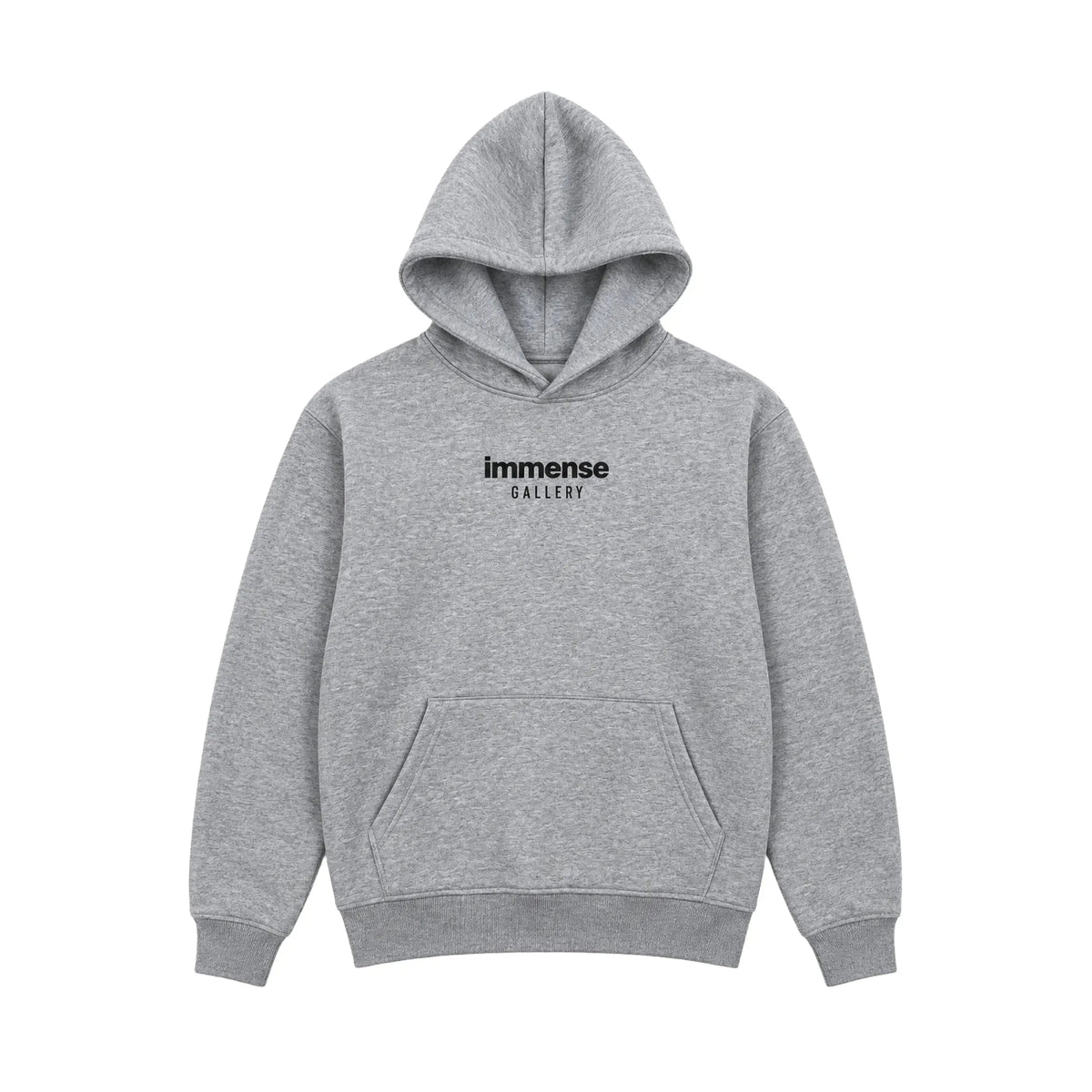 Immense Gallery hoodie grey