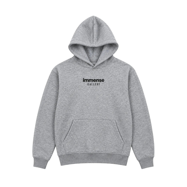 Immense Gallery hoodie grey