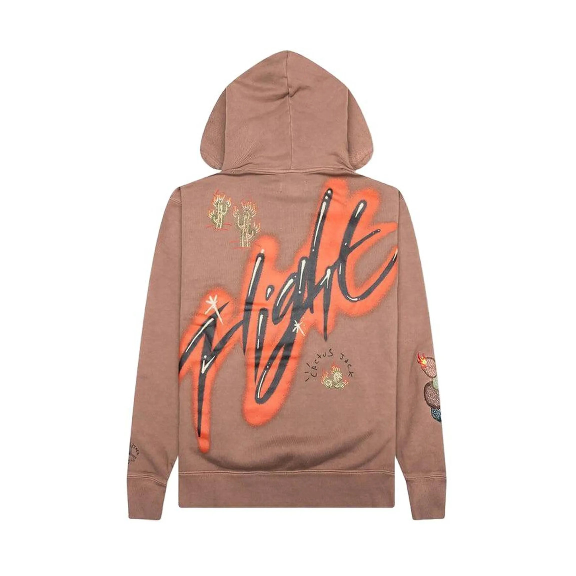JORDAN X TRAVIS SCOTT HOODIE - ARCHEO BROWN