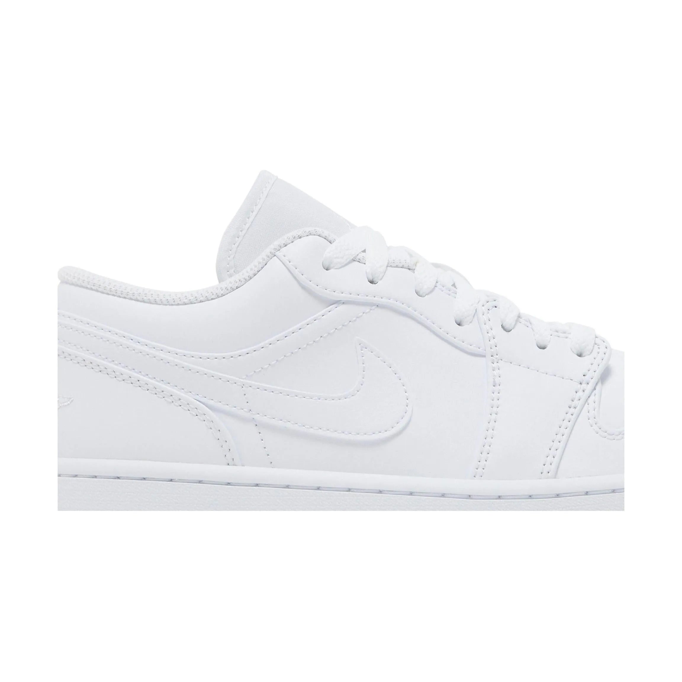 Jordan 1 Low Triple White