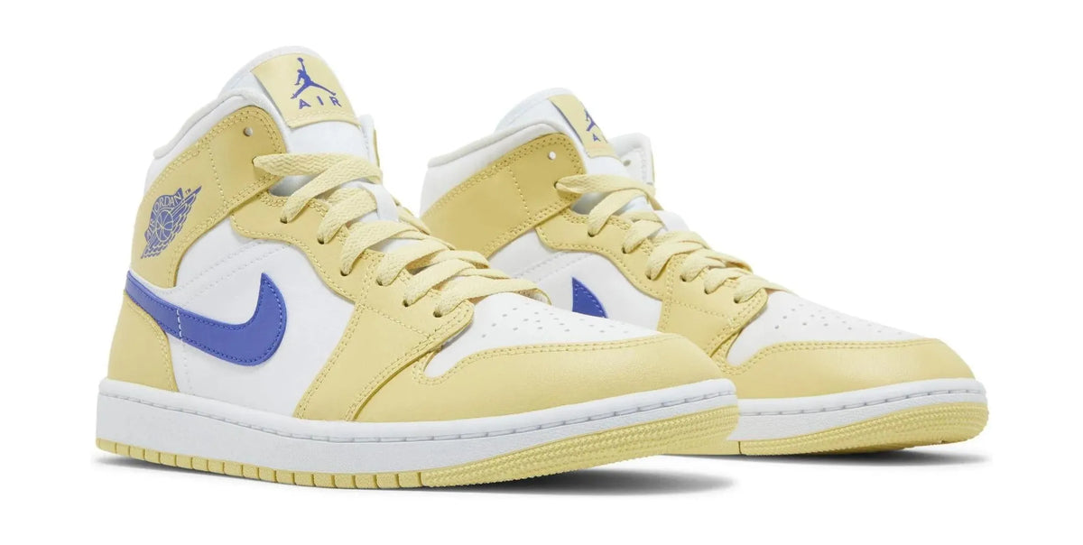 Jordan 1 Mid Lemon Wash Lapis (Women's)