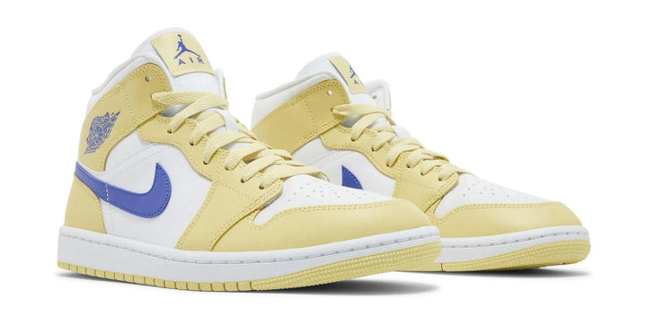 Jordan 1 Mid Lemon Wash Lapis (Women's)