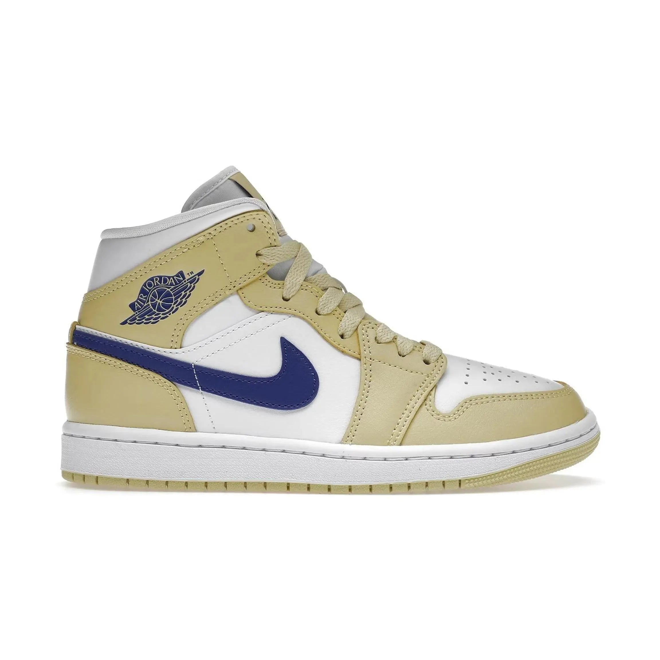 Jordan 1 Mid Lemon Wash Lapis (Women's)