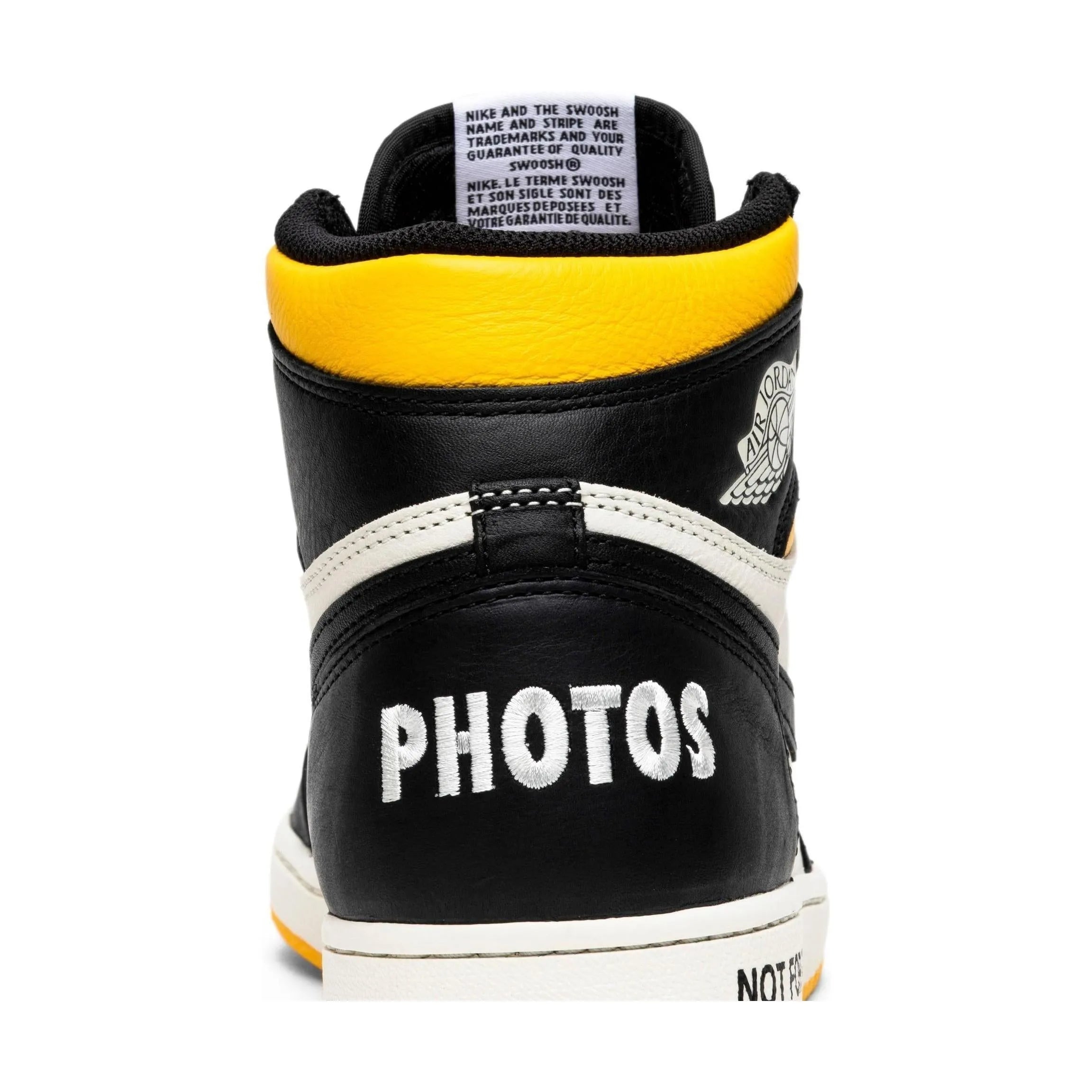 Jordan 1 Retro High Not for Resale Varsity Maize