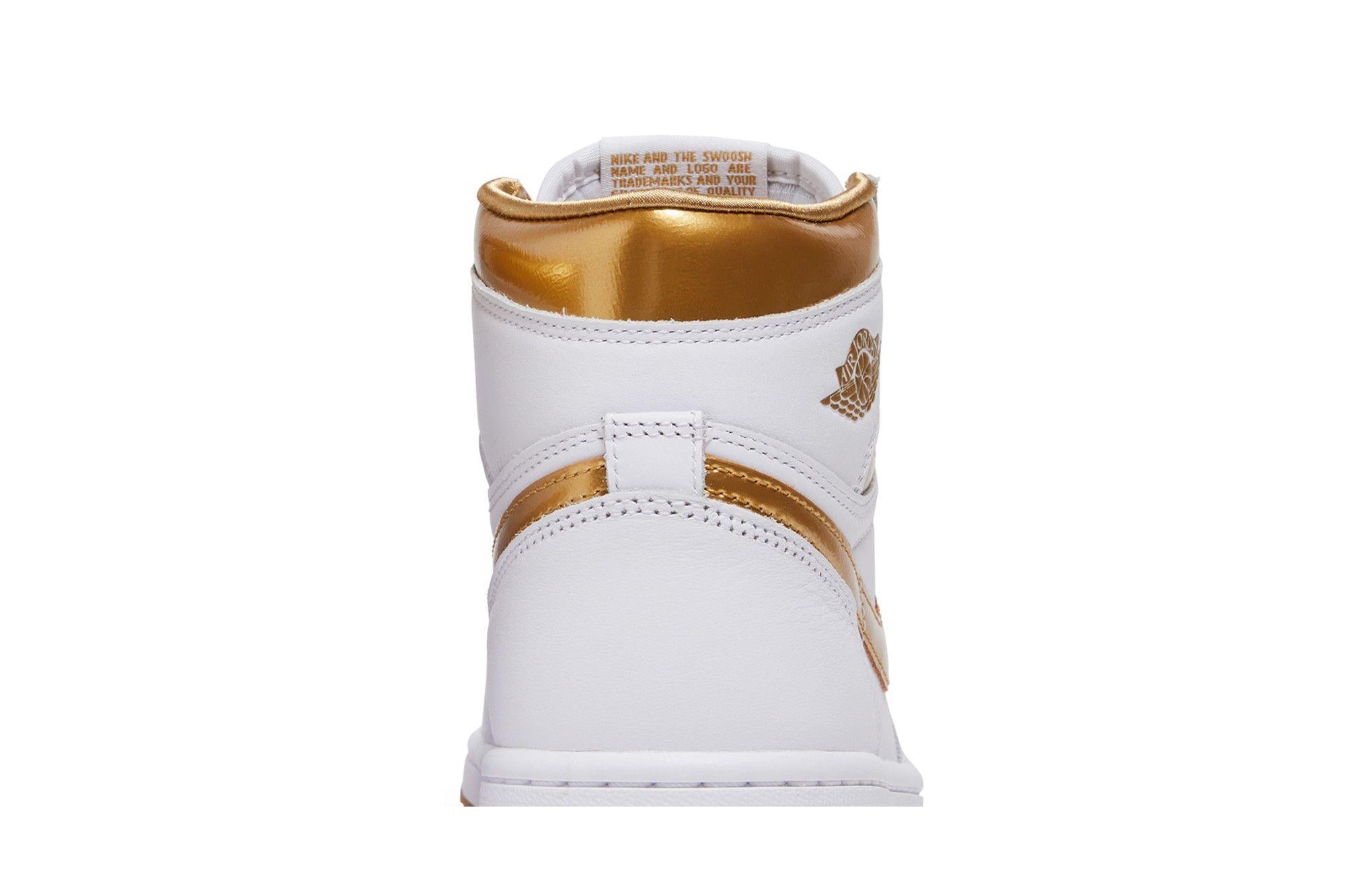 Jordan 1 Retro High OG Metallic Gold (Women's)