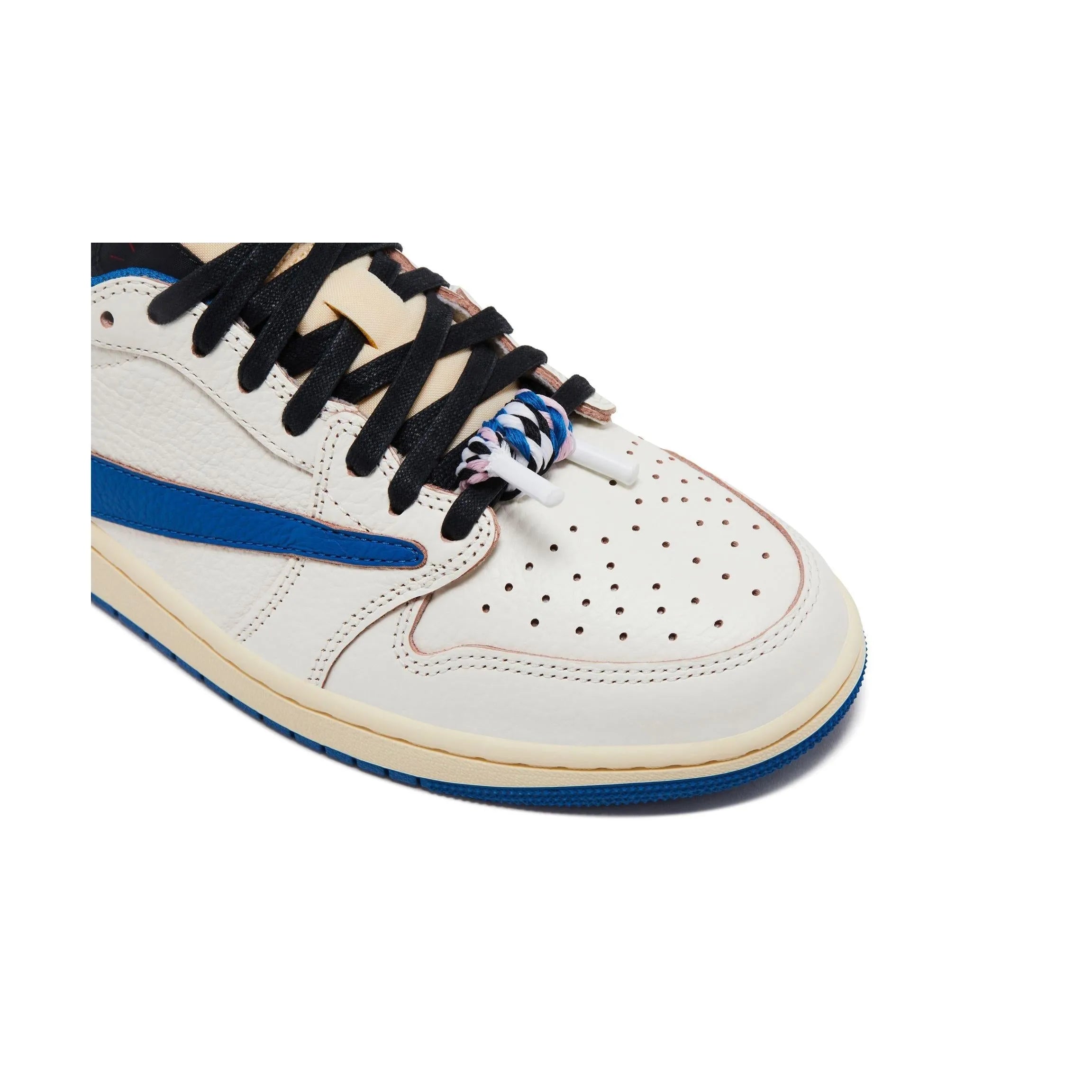 Jordan 1 Retro Low OG SP Fragment x Travis Scott Sail Military Blue