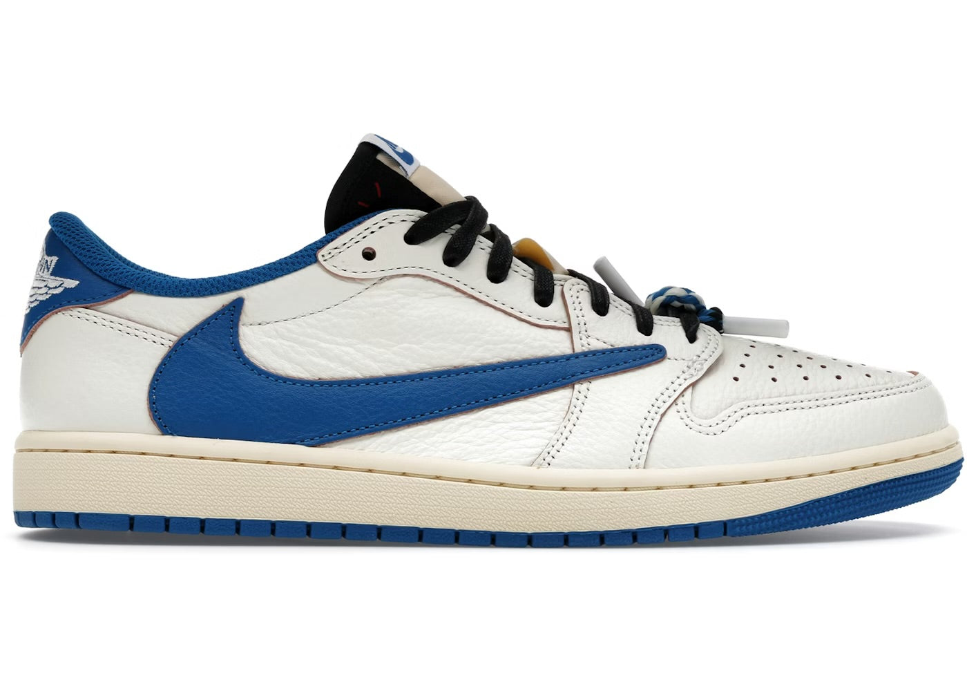 Jordan 1 Retro Low OG SP Fragment x Travis Scott Sail Military Blue (PS)