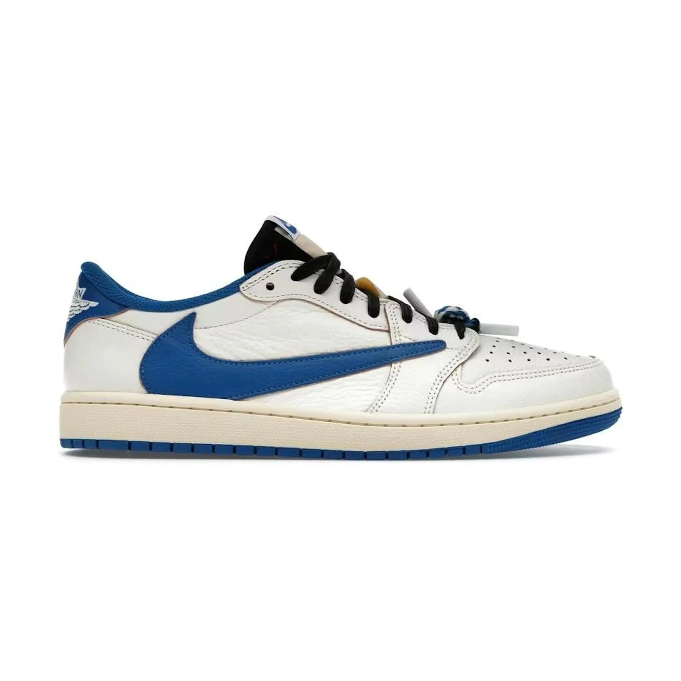 Jordan 1 Retro Low OG SP Fragment x Travis Scott Sail Military Blue