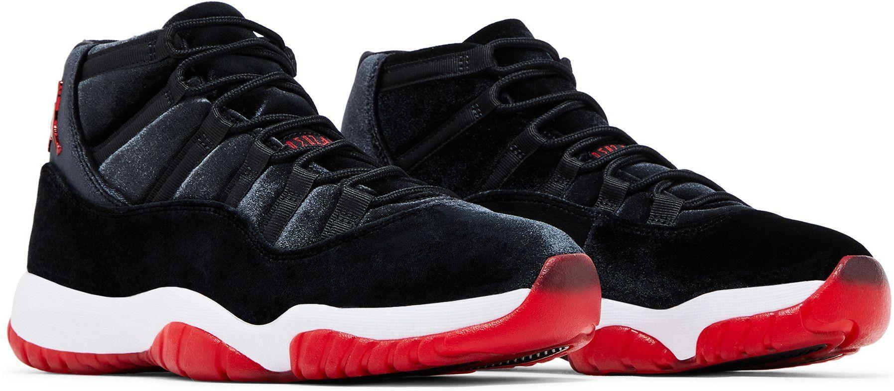 Jordan 11 Retro Bred Velvet (Women's)