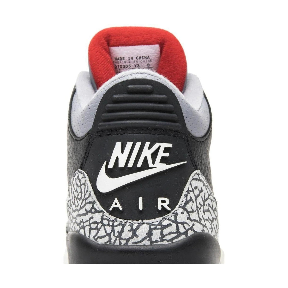 Jordan 3 Retro Black Cement (2001)