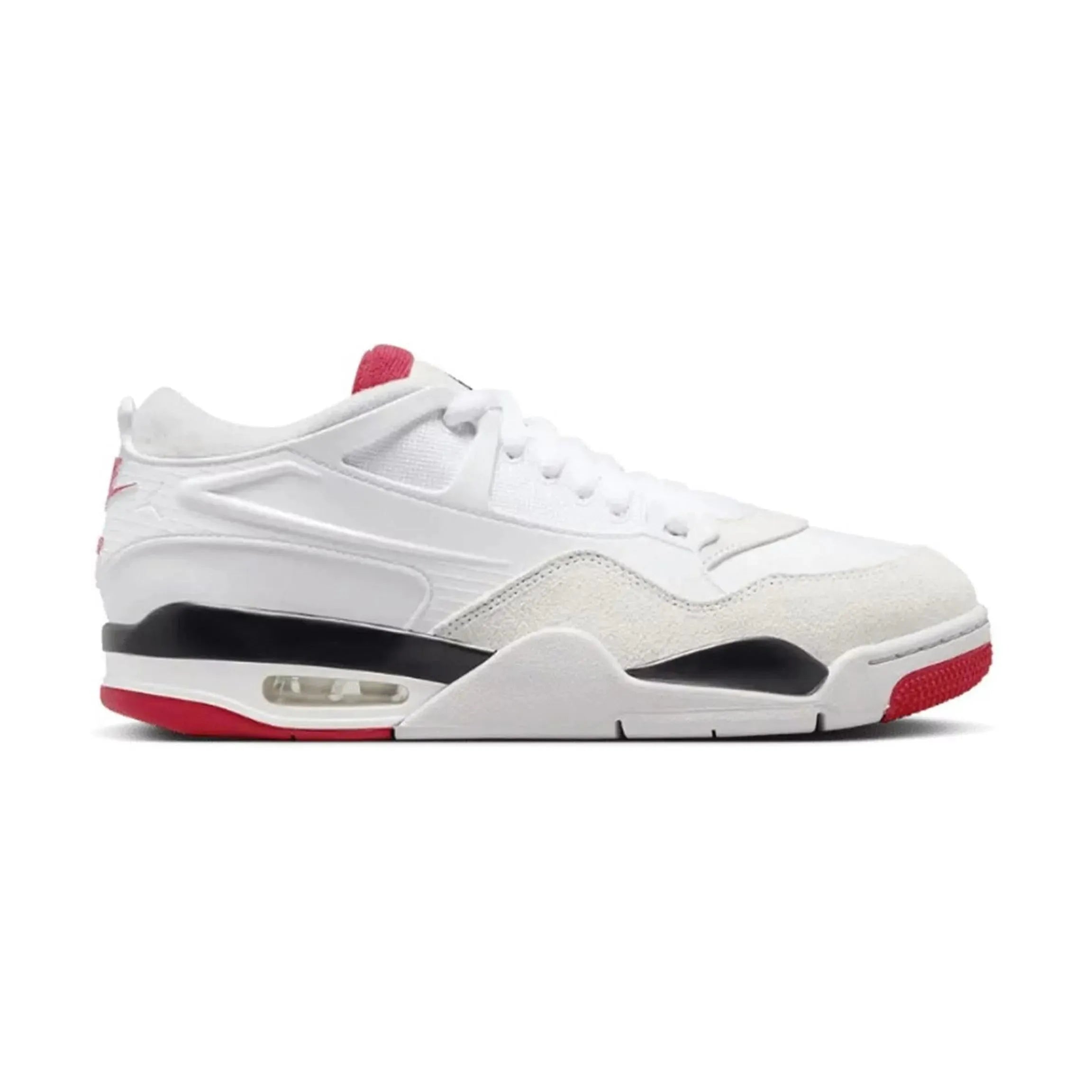 Jordan 4 RM White Fire Red