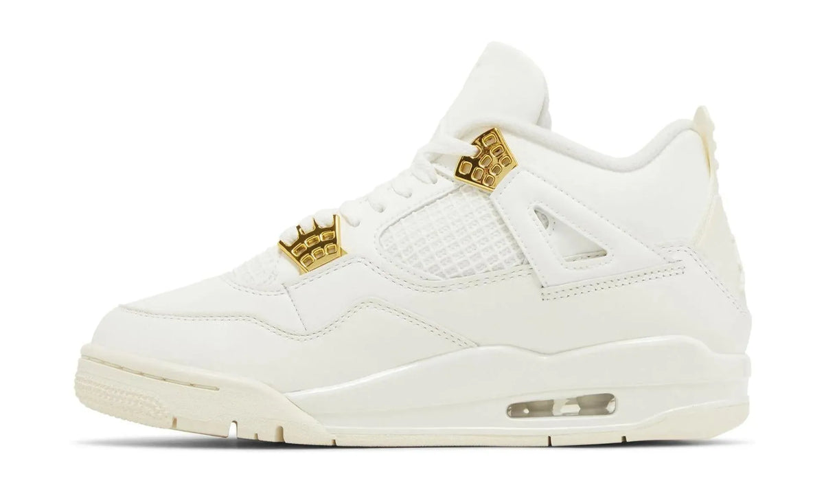 Jordan 4 Retro Metallic Gold (Women's)