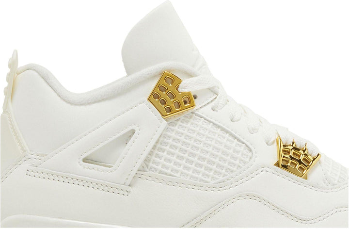 Jordan 4 Retro Metallic Gold (Women's)