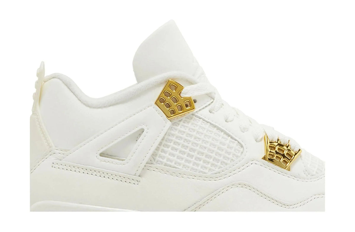 Jordan 4 Retro Metallic Gold (Women's)